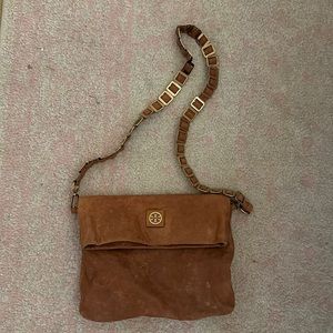 Tory Burch Brown & Gold Crossbody